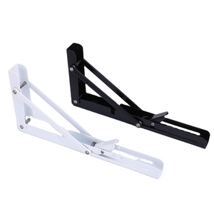 Braket Furnitur Braket Rak Segitiga, Perangkat Keras Dapur Braket Besi Cor Tugas Berat - Product Image 4