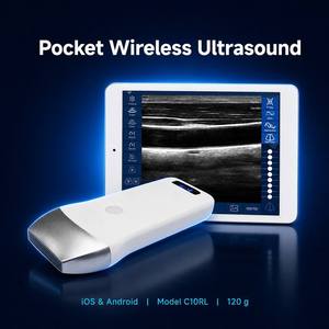 Échographe portable sans fil compatible iOS et Android, sonde Doppler couleur de poche pour l'imagerie abdominale et obstétricale - Product Image 6