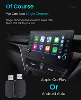 Universal Android Box Carplay adaptador inalámbrico Ai Carplay pantalla inalámbrica Android inalámbrico Carplay para coches