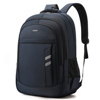 Sac à dos pour ordinateur portable grande capacité avec logo personnalisé, respirant, pour étudiants, voyages d'affaires, hommes