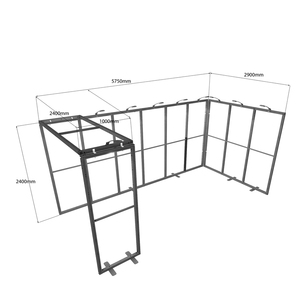 3X6 Nhôm Modular Booth Thiết Bị Cho Tradeshow <span class=keywords><strong>Display</strong></span> Booth - Product Image 5