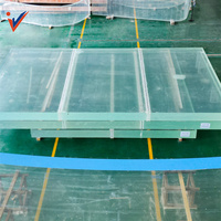 Offre Spéciale d'été grande feuille acrylique personnalisée piscine à haute transmission de la lumière piscine intérieure et extérieure anti-ultravio