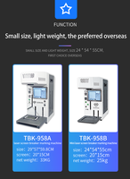 Machine de marquage laser TBK 958B, modèle le plus récent, avec moule de positionnement automatique.