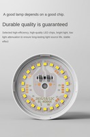 Ampoule LED Économie d'Énergie E27 Culot à Vis Super Lumineuse pour Maison 3W 5W 9W 12W 15W 18W Grande Ampoule Personnalisée
