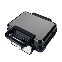 Gaufrier automatique double face à chauffage rapide 1200W avec contrôle de température, personnalisable avec logo OEM