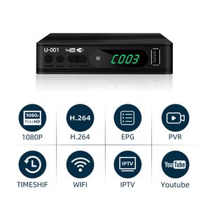 Congo TNT digital tv decodificador DVB-T2 receptor de TV WIFI YouTube - Product Image 2