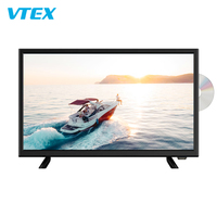 Téléviseur HD LED pour la télévision solaire, panneau d'écran tactile LCD, pour téléviseur DVD, Android, 24 pouces, 12v DC, 1 pièce