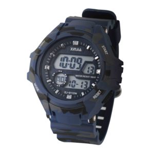 Xinjia resistente all'acqua sport camouflage colore orologi <span class=keywords><strong>da</strong></span> <span class=keywords><strong>polso</strong></span> digitali allarme <span class=keywords><strong>orologio</strong></span> <span class=keywords><strong>cronometro</strong></span> in plastica in acciaio inossidabile - Product Image 2