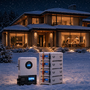 12KW Split-Phase All-in-One Off-Grid Solarwechselrichter mit 16-32kWh LiFePO4 Lithium-Batterie Heimenergiespeichersystem 200A Bypass - Product Image 3