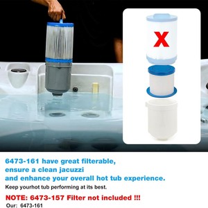 Cartucho de Filtro para Piscina Berman 6473-161 J-400 Compatible con Spa, Bañera, Piscina Inflable - Product Image 5