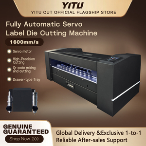 Máquina de Corte de Etiquetas con Servomotor Totalmente Automática YITU HY DM380D, Corte de Alta Precisión a 1600 mm/s, Fabricación de Bandejas para Muestras - Product Image 1