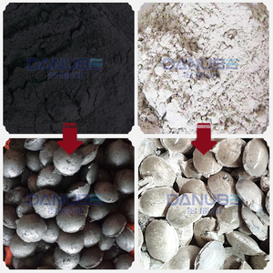 Máquina de Briquetas de Carbón Esféricas y Máquina de Extrusión de Polvo de Carbón para Combustible Industrial y Aplicaciones de Barbacoa - Product Image 2