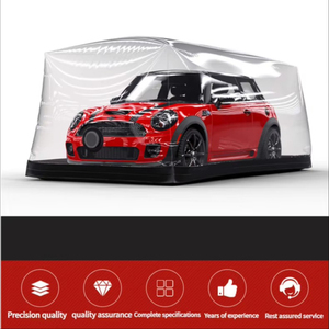 Tente de stationnement <span class=keywords><strong>gonflable</strong></span> transparente personnalisée pour voiture, abri de voiture, tente bulle, housse de protection pour véhicule - Product Image 1