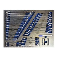 Ensemble d'outils à main professionnels pour mécaniciens, 413 pièces, clé à douille, pince, tournevis, kit de réparation automobile pour garage, atelier, chariot à outils
