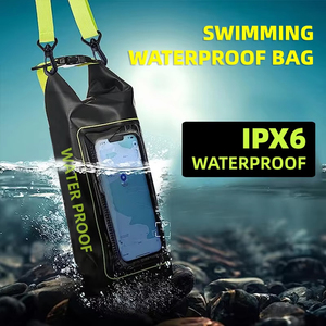 Sac étanche pour téléphone à écran tactile avec logo personnalisé Sac de rangement pour l'extérieur en <span class=keywords><strong>PVC</strong></span> Kayak à la dérive Rafting Surf Nautisme Natation Pack - Product Image 2