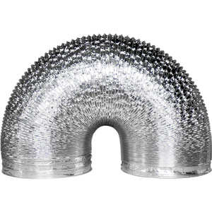 Tubo de escape de aluminio Nine Thousand Miles de 150-180 mm, conducto flexible para ventilación de campanas de cocina - Product Image 1