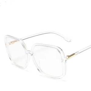 Lunettes anti-lumière bleue ZT à monture carrée, verres en résine plastique noire, verres plats, style coréen tendance, inspirées de l'Ins - Product Image 3