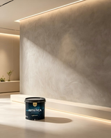 VALIDEA Peinture Murale Décorative Intérieure Haute Couvrance, Base Acrylique Texturée Blanche Spéciale, Revêtement Liquide de Base pour Art et Décoration