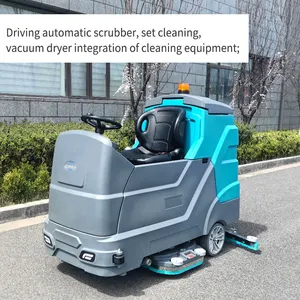 Supnuo SBN-1200Plus Marble Tile Terrazzo Hard Floor Cleaning Machine Vacuum Ride On Floor Scrubber Suction