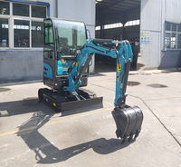 Mini-excavatrice hydraulique Euro5 Epa4 la plus petite, excavatrices de chantier, mini-excavatrice à vendre au Royaume-Uni, prix des machines avec godet à pouce