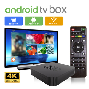 Topleo Venta al por Mayor 10K Smart Android TV Box ATV Certificado Quad Core WiFi Android 14 Tv Box - Product Image 2