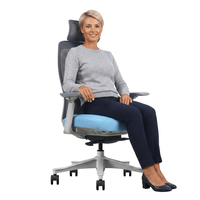 Nouvelle Chaise de Bureau Exécutive Unique en Maille, Pivotante et Confortable, avec Support Lombaire Ergonomique et Inclinaison, pour Ordinateur et Direction