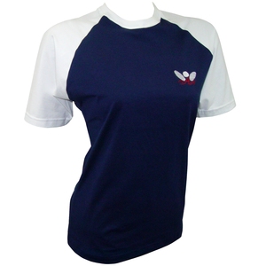 T-shirt décontracté pour femmes, col rond, coton respirant, imprimé brodé, manches régulières, été, pour adultes - Product Image 4