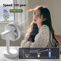 Mini ventilateur de bureau portable Rechargeable USB bureau étudiant petit ventilateur avec batterie pour une utilisation intérieure et extérieure