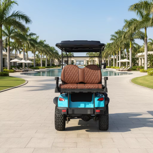 Voiture de <span class=keywords><strong>golf</strong></span> à quatre roues pour 4 personnes pour les éco-resorts et l'usage commercial - Véhicules modernes, vente chaude auprès des fabricants - Product Image 2