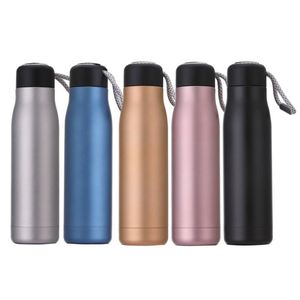 Custom Logo Printed Stainless Steel Outdoor Promotion Corporate Activity Business Gift Bicycle Water <b>Bottle</b> Thermos Vacuum <b>Flask</b> - Product Image 1