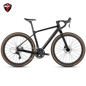Vélo de gravier en fibre de carbone 700c 13 vitesses, double frein à disque, léger, <span class=keywords><strong>pour</strong></span> hommes et femmes - Product Image 5