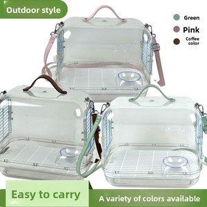 กระเป๋าใส่สัตว์ปีกแบบพกพา ขนาด 30 ซม. ระบายอากาศได้ดี มุมมองกว้าง สำหรับ<span class=keywords><strong>นก</strong></span>แก้ว เหมาะสำหรับการเดินทาง ท่องเที่ยวกลางแจ้ง และการไปเยี่ยมชมสัตวแพทย์ - Product Image 3