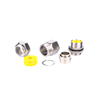 Presse-étoupe blindé certifié Atex IP68, double étanchéité, simple étanchéité, G3/4-M25*1.5, pour usage industriel