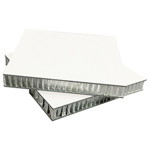 Pannello a nido d'ape <span class=keywords><strong>in</strong></span> alluminio rivestito <span class=keywords><strong>in</strong></span> <span class=keywords><strong>PVC</strong></span> da 18mm di spessore pannello a grana di legno - Product Image 1