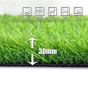 Césped Artificial de Plástico de 30 mm para Jardín, Decoración de Patio, Suelo Suave, <span class=keywords><strong>Precio</strong></span> Directo de Fábrica L30- - Product Image 2