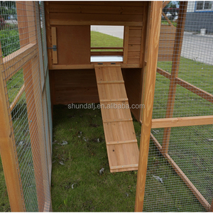 SDC0802 Eco-friendly Waterproof Roof Outdoor Chicken Coops for Sale Solid Fir Wooden <b>Large</b> Size Wood Pet House - Product Image 3