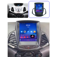 Lecteur vidéo de voiture de style Tesla 9,7 pouces pour Ford Ecosport 2013-2016, navigation GPS, Car-play, autoradio Android pour unité principale de voiture