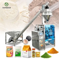 Machine d'emballage verticale manuelle pour farine de maïs, poudre de lait, épices et condiments, avec remplissage de seaux et lavage de pots