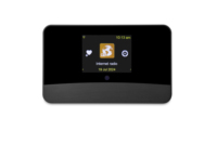 Adaptador de Radio por Internet Inalámbrico con Salida Digital DAB+ DAB FM y Funciones de Reloj Despertador - Radio para el Hogar
