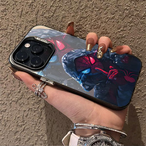Funda de teléfono personalizada OEM con diseño de Spiderman, impresión UV, estilo moderno, para iPhone 7 Plus 17Air, cubierta protectora rígida de PC, venta al por mayor de fábrica - Product Image 3