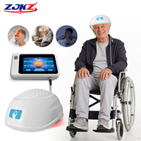 Casco de Terapia Cerebral con Fotobiomodulación Infrarroja de 1070nm, 4 Zonas Controladas, para Alivio de Dolores de Cabeza y Migrañas