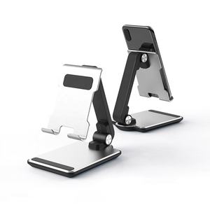 Soporte portátil de aluminio <span class=keywords><strong>para</strong></span> escritorio, aparatos de oficina geniales y plegables de primera calidad <span class=keywords><strong>para</strong></span> teléfono móvil, soporte <span class=keywords><strong>para</strong></span> grabación de escritorio <span class=keywords><strong>para</strong></span> <span class=keywords><strong>iPhone</strong></span> y Samsung - Product Image 1