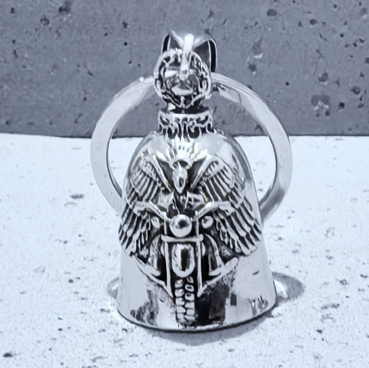 Portachiavi in ​​argento (cerchio inciso)