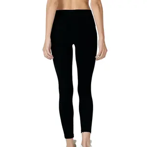 Conjunto Deportivo de 2 Piezas para Mujer con Tela de Chifón de Alta Elasticidad, Top Halter sin Mangas y Leggings Largos, Color Negro - Product Image 5