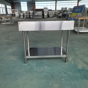 Mesa de Trabajo Comercial de Acero Inoxidable 304 de Alta Calidad, Resistente a la Corrosión, de Gran Capacidad, con 5 Años de Garantía - Product Image 6