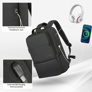 Sac à Dos de Voyage et d'Affaires <span class=keywords><strong>Tigernu</strong></span> avec Fermeture Éclair Suspendue, USB, Extensible, Grande Capacité, Imperméable et Antivol - Product Image 5