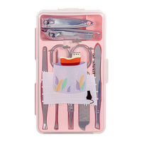 Ensemble de manucure en acier inoxydable, nouveau design, vente en gros