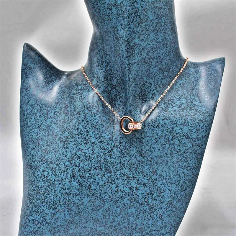 Keltische Halsketten ringe aus Edelstahl