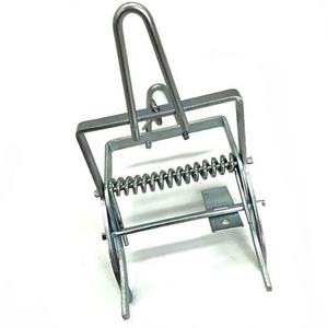 Professionele Grote Herbruikbare Stalen Molval Met Solide Handvat, Massief Ontwerp Muizenval Voor Ongediertebestrijding Voor Rattendierbestrijding - Product Image 3