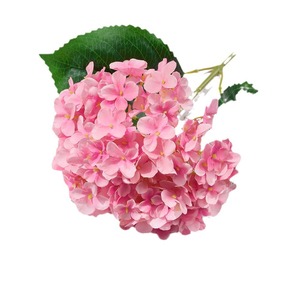 Bouquet d'hortensias simulés 216 fleurs artificielles en soie pour décoration de mariage et arrangement de salon - Product Image 5